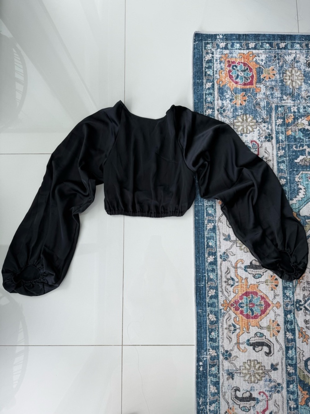 WeWoreWhat Cropped Long Sleeve